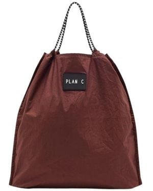 Plan C Shopping Bags - Red