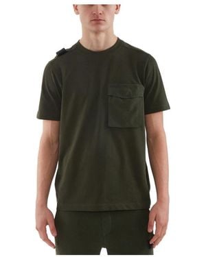 Ma Strum Cargo Pocket T-Shirt - Grün