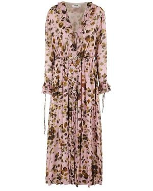 MSGM Maxi Dresses - Pink