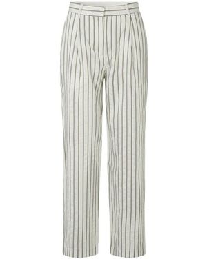 Samsøe & Samsøe Straight Trousers - Grey