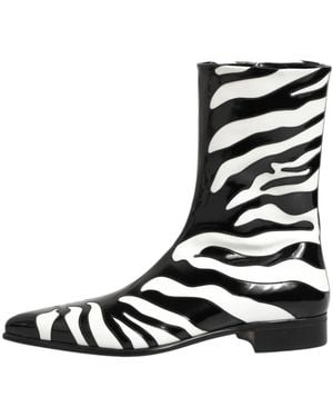 Dolce & Gabbana Cowboy Boots - Black