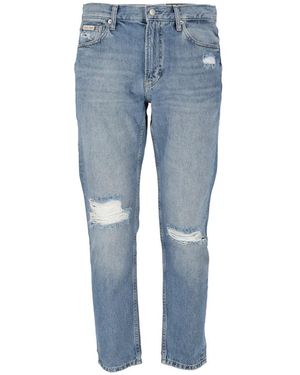 Calvin Klein Dad Jeans - Blau