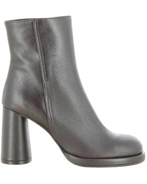Zinda Schoenen ,Bruin ,3310 Enkellaarsjes - Grijs