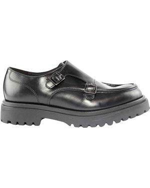 Marco Ferretti Schwarze lederloafer