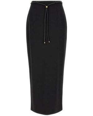 Agnona Midi Skirts - Negro
