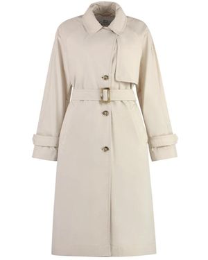 Woolrich Trench Coats - Natural
