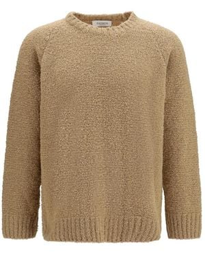 Laneus Round-Neck Knitwear - Marrone