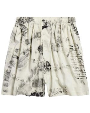Balenciaga Casual Shorts - Natural