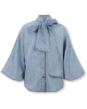 Zimmermann Denim Shirts - Azul