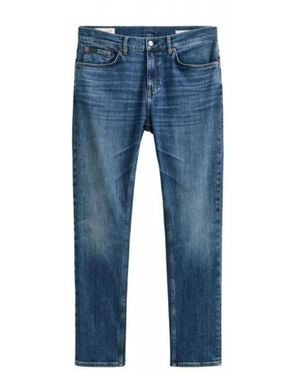 GANT Slim-Fit Jeans - Azul