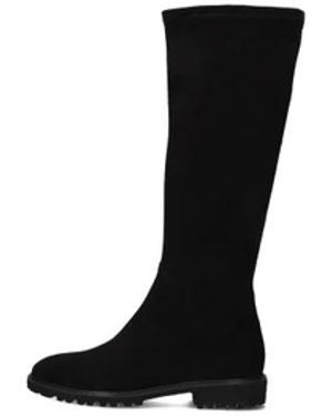 Brunate Schoenen ,Zwart ,Suède Elegante Zwarte Hoge Laarzen Model 18583