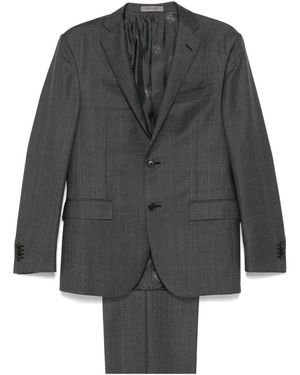 Corneliani Single Breasted Suits - Grey