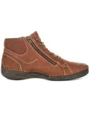 Josef Seibel Lace-Up Boots - Brown