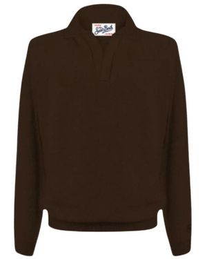 MC2 Saint Barth Polo Shirts - Brown