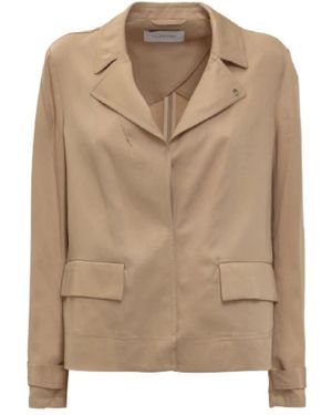 Calvin Klein Jassen ,K20K202398 Pf2 Jas - Naturel