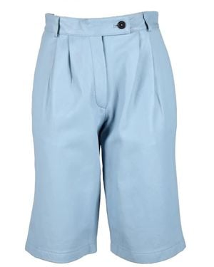 L'Autre Chose Casual Shorts - Blue