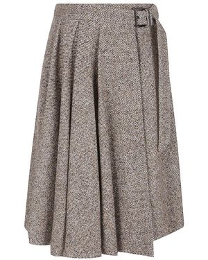 Brunello Cucinelli Short Skirts - Grijs