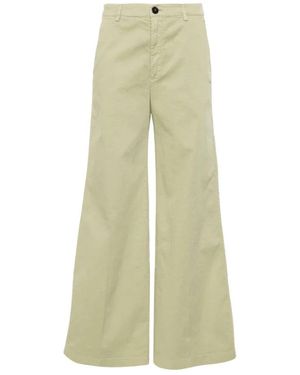 forte_forte Wide Trousers - Green