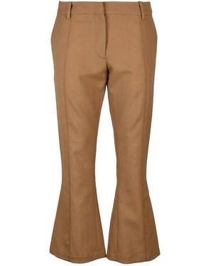 Marni Wide Trousers - Marrone