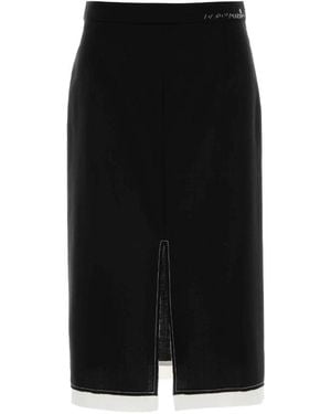 Marni Midi Skirts - Black