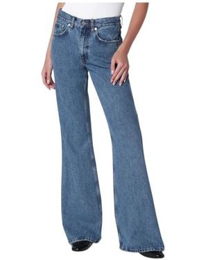 Anine Bing Flared Jeans - Bleu