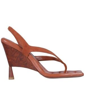 Gia Borghini High Heel Sandals - Brown