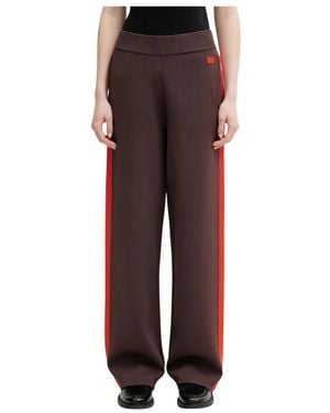 Wales Bonner Wide Trousers - Rojo