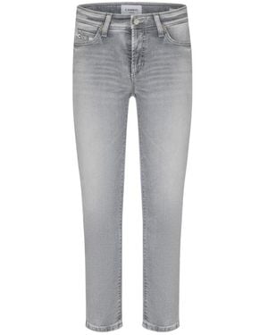 Cambio Cropped Jeans - Grey