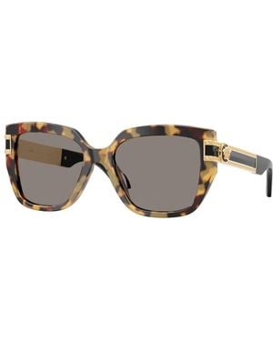 Versace Quadratische Sonnenbrille - Braun