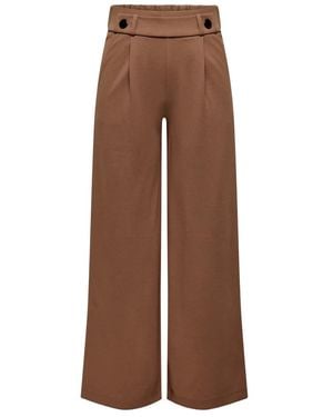 Jacqueline De Yong Wide Pants - Brown