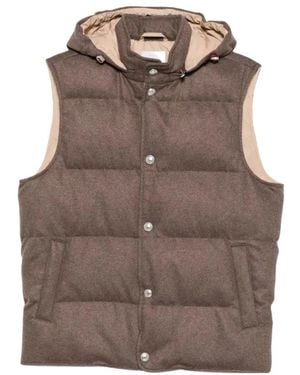 Eleventy Waistcoats - Brown