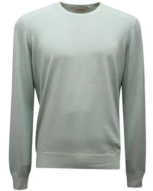 Gran Sasso Round-Neck Knitwear - Verde
