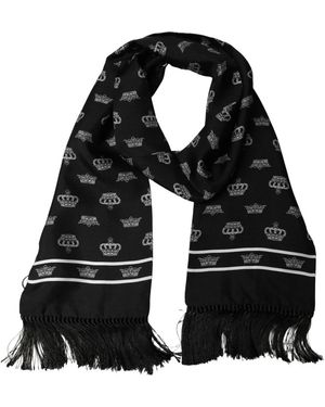 Dolce & Gabbana Silky Scarves - Noir
