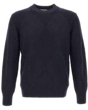 Kangra Round-Neck Knitwear - Azul