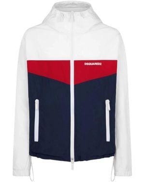DSquared² 90's Urban Windbreaker - Blauw