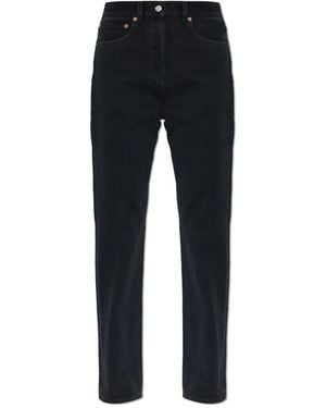 Balmain Straight Jeans - Noir