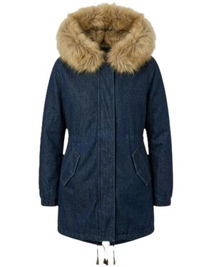 MC2 Saint Barth Faux Fur & Shearling Jackets - Bleu