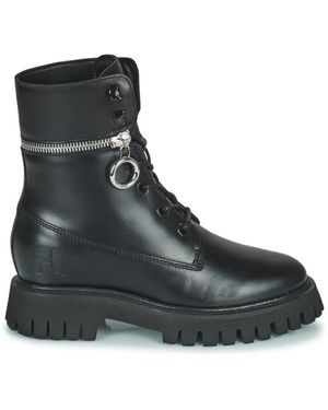 Free Lance Lace-Up Boots - Noir
