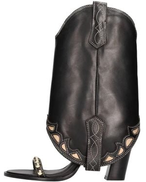 Ash High Heel Sandals - Negro