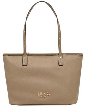 Liu Jo Tassen ,Shopping Bag Neutro - Bruin