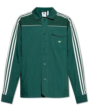 adidas Originals Casual Shirts - Groen