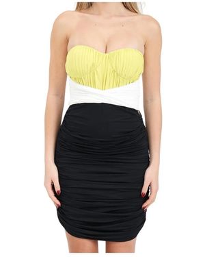 Elisabetta Franchi Short Dresses - Arancione