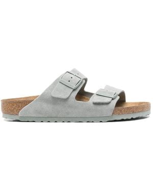 Birkenstock Sliders - White