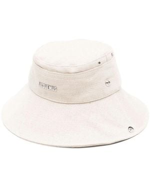 Jacquemus Fischerhut - Weiß