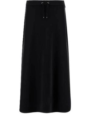 Herno Midi Skirts - Negro