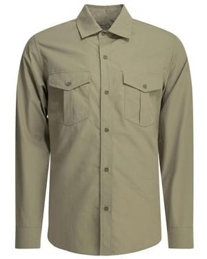 A.P.C. Overhemden ,Groen ,Katoen Pocket Shirt