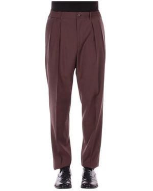 Tagliatore Suit Trousers - Purple
