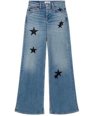 RE/DONE Wide Jeans - Blue