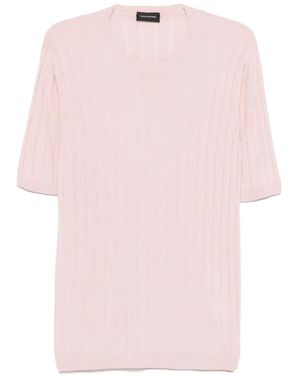 Tagliatore Round-Neck Knitwear - Pink