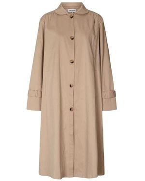 Lolly's Laundry Trench Coats - Natural